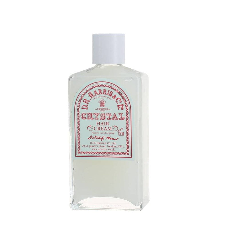 D.R. Harris Crystal Hair Cream wasserbasierte Haarcreme für natürlichen Halt und frischen Duft ohne Fettglanz