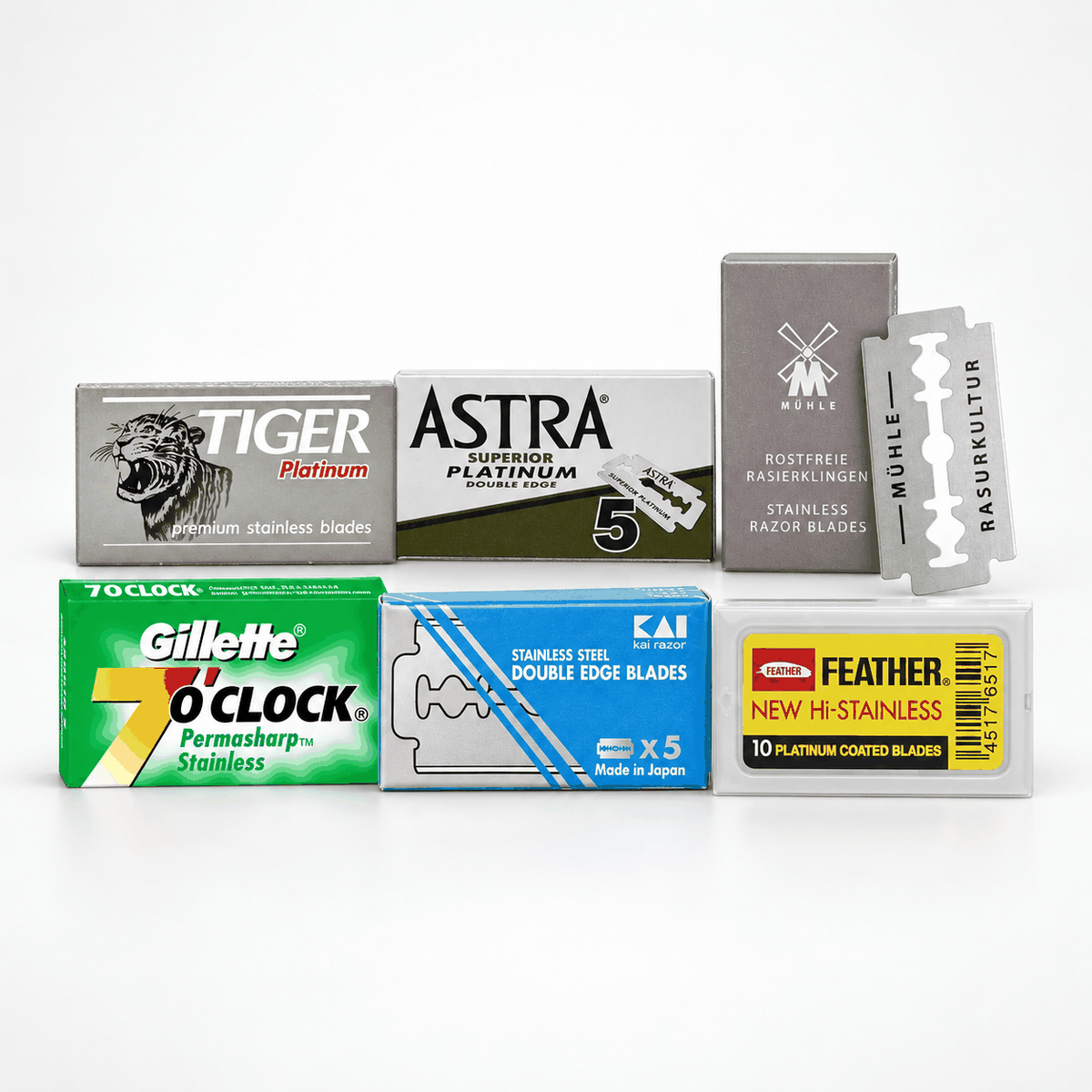 Rasierklingen Probier-Set