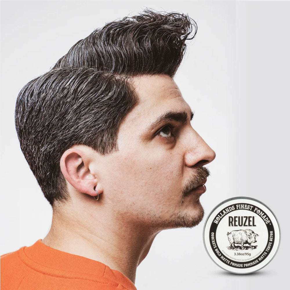 Haarpomade concrete hold matte Pomade - Reuzel