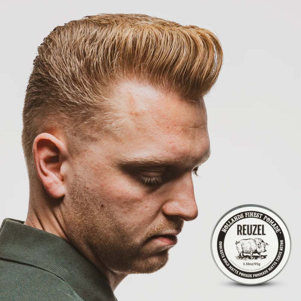 Haarpomade concrete hold matte Pomade - Reuzel