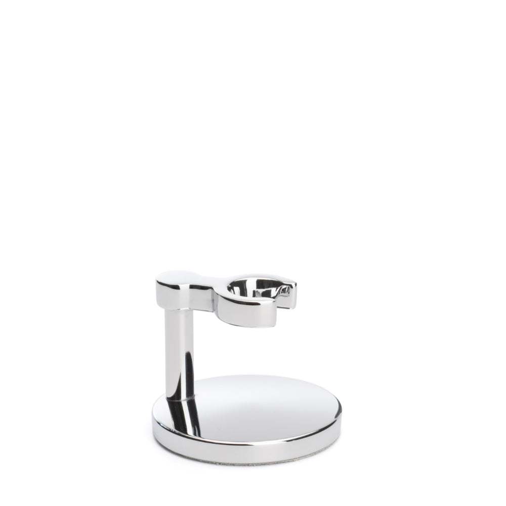 Ständer für Mühle Rasierhobel verchromt, hochwertiges Metall, elegant und robust