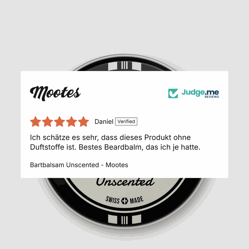 Bartbalsam Unscented - Mootes