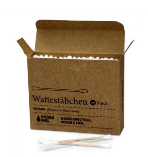 Wattestäbchen Bambus Bio-Baumwolle