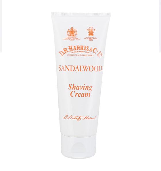 Rasiercreme Sandelholz von D.R. Harris mit luxuriösem, holzig-würzigem Duft und pflegender Wirkung für sanfte Nassrasur
