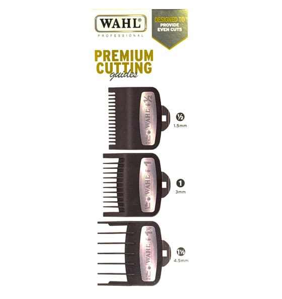 Aufsteckkämme 3er Set für Haarschneidemaschine - WAHL